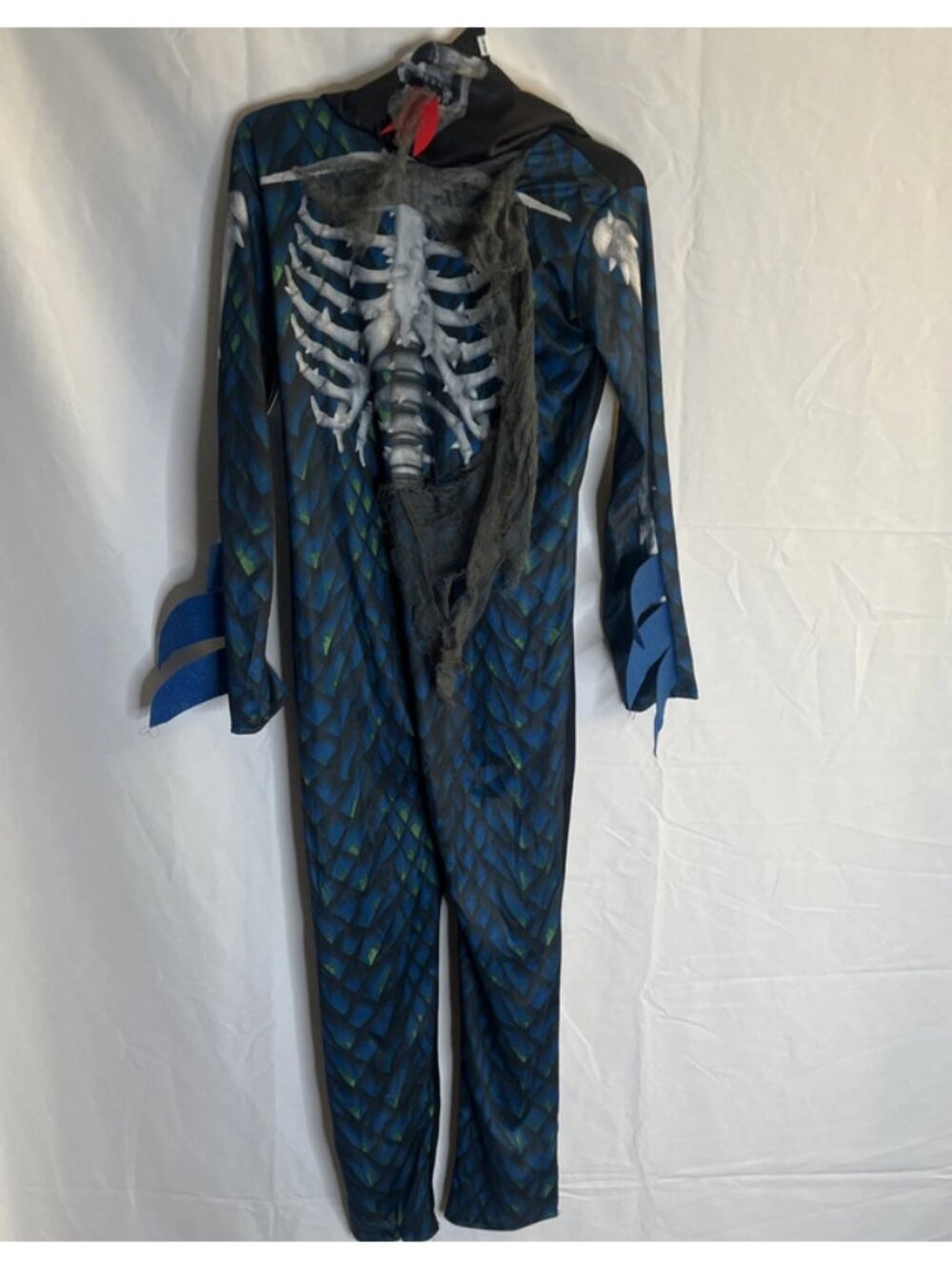 Boy's Skeleton Dragon Halloween Costume One size